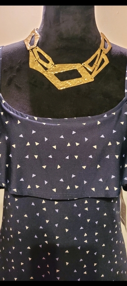 Nina Leonard Maxi Sundress ~ It's Flirty Sexy Cool ~ Sz Lg - Picture 6 of 9